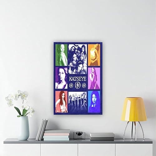 KATSEYE (10) Canvas Poster Wall Art Decor Print Picture Paintings for Living Room Bedroom Decoration Frame-style 08x12inch(20x30cm) thumbnail 6