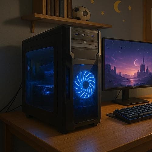 Betazon PC Fisso Gaming Desktop NUOVO • Cpu intel core i7-6700 • 32GB RAM DDR4 • 1TB SSD • Windows 11 Pro • WiFi • GT 740 4GB • Pronto All'Uso thumbnail 3