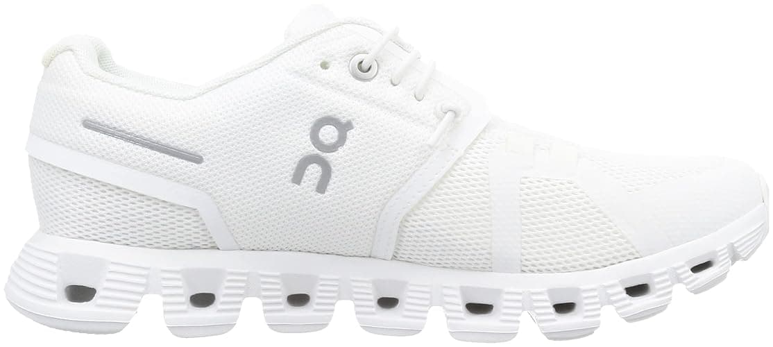 On Women's Cloud 5 Sneakers - 7 - All White thumbnail 6