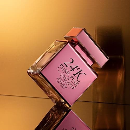 Lonkoom 24K Pure Pink Perfume for Women, Sweet Floral Fruity Perfumes Eau de Parfum Spray Long-Lasting Fragrance, 3.4 Fl Oz/100ml thumbnail 8