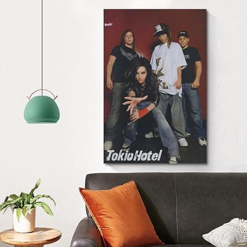 CHAUE Tokio Hotel Band Poster for Bedroom Aesthetic Canvas Art Wall Decor 12x18inch(30x45cm) thumbnail 4