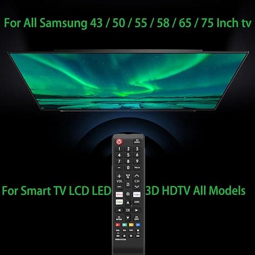 Universal Remote Control for All Samsung TV Remote Compatible All Samsung LCD LED HDTV 3D Smart TVs Models thumbnail 4