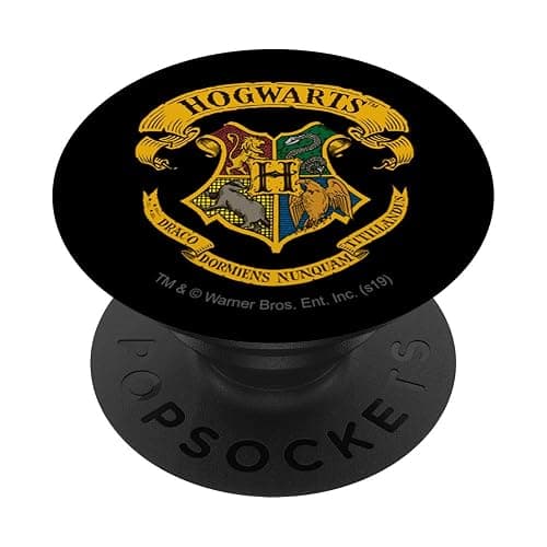 Harry Potter Ilustrated Hogwart's Crest PopSockets Adhesive PopGrip - Image 1