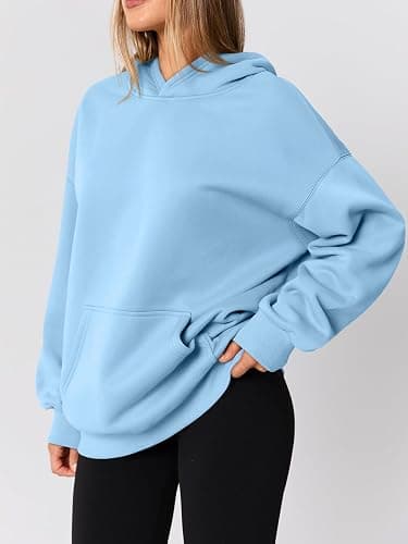 AUTOMET Womens Oversized Hoodies Fleece Trendy Sweatshirts Fall Fashion 2025 Pullover Winter Clothing Outfits thumbnail 3