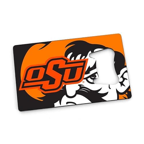 Aminco NCAA Oklahoma State Cowboys Credit Card Bottle Opener Magnet - Image 1