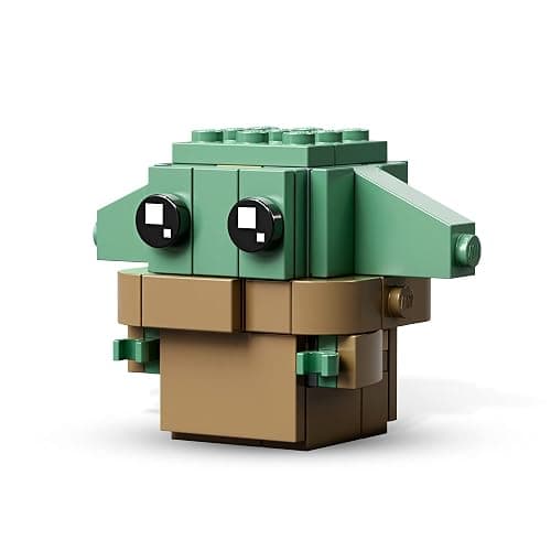 Lego BrickHeadz Star Wars The Mandalorian & The Child 75317 Building Kit, Fun Building Toy for Kids and Any Star Wars Fan Featuring Buildable The Mandalorian and The Child Figures (295 Pieces) thumbnail 5