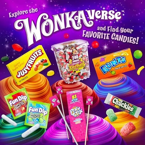 Wonka Spree Original Hard Candy, Resealable Bag, 12 Ounce Bag Full Size (Pack of 2) thumbnail 7