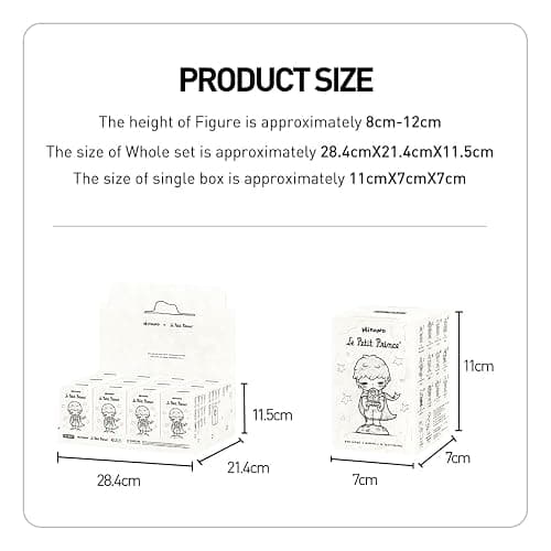POP MART HironoxLe Petit Prince Series Figures 1Box 2.5 inches Articulated Character Premium Design Gifts for Fan-Favorite Collectible Toy Art Action Figure thumbnail 3