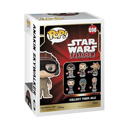 Funko POP! Star Wars: Episode 1 The Phantom Menace Anniversary - Anakin Skywalker with Helmet - Collectable Vinyl Figure - Gift Idea - Official Merchandise - for Kids & Adults - Movies Fans thumbnail 3