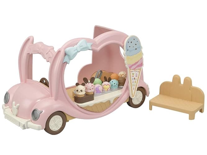 Calico Critters Ice Cream Van, Toy Vehicle for Dolls thumbnail 11