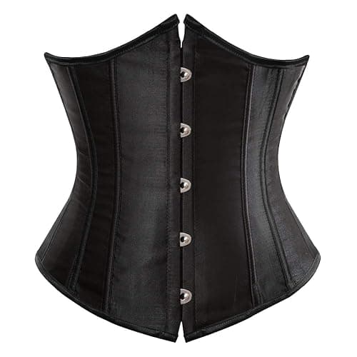 WLFFW Corsetto Donna Corpetto Sottoseno Eleganti Satin - Image 1