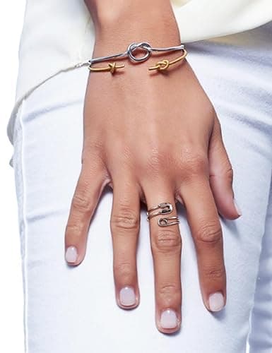CH.yishi Handmade 925 Sterling Silver Ring Adjustable Stacking Ring Vintage Statement Ring Personalized Jewelry for Women & Men thumbnail 6
