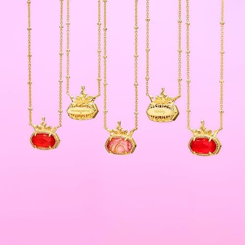 Kendra Scott Disney Elisa Princess Short Pendant Necklace, Fashion Jewelry for Women thumbnail 5