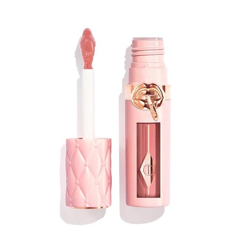 Charlotte Tilbury Big Lip Plumpgasm Lip Gloss - Gift Set Essential - Hydrating Plumper with Hyaluronic Acid & Heat + Ice Technology - Perfect for Pairing with Makeup Favorites - Image 1