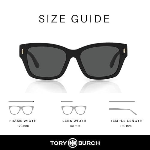 Sunglasses Tory Burch TY 7167 U 170987 Black thumbnail 4