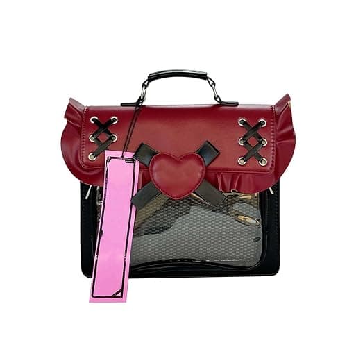 KeAiDMon Y2k itabag versatile pin display shoulder bag JK style badge display backpack suitable for women - Image 1