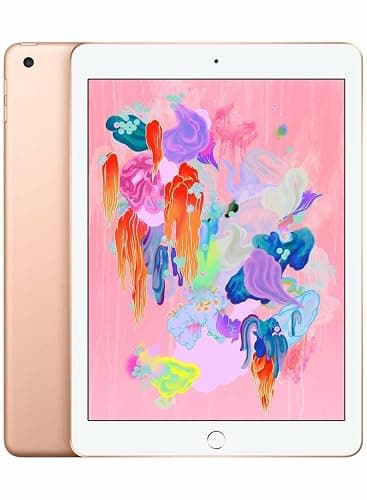 Apple 2018 iPad (9.7-inch, Wi-Fi, 32GB) - Gold (Renewed) - Image 1
