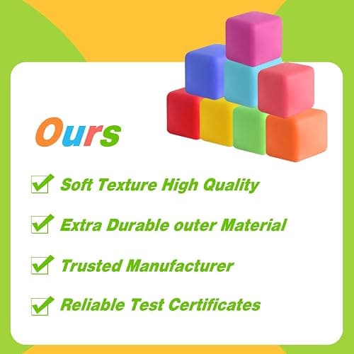 40 Pack Slow Rising Stress Cube Fidget Toys, Squishy Balls Sensory Fidget Toys for Kids Adults, Square Shape Fidgets for Classroom, Party Favors Pull Stretch Squishy Toy Classroom Prize Box Toys thumbnail 6
