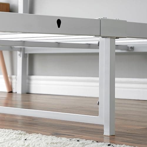 GarveeHome Queen Bed Frame, Metal Platform Bed with Headboard | Sturdy Metal Queen Bed Frame with Headboard ,4 Underbed Storage Drawers,No Box Spring Needed thumbnail 6