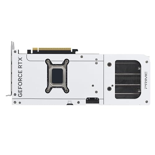ASUS The SFF-Ready Prime GeForce RTX™ 5070 12GB GDDR7 White OC Edition Graphics Card (PCIe® 5.0, 12GB GDDR7, HDMI®/DP 2.1, 2.5-Slot, Axial-tech Fans, Dual BIOS) thumbnail 8