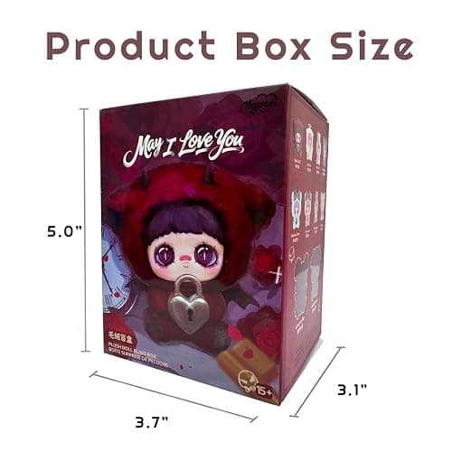 REIVIVORA Maymei May I Love You Series Plush Blind Box 1PC(1 of 10 Possible Styles) Cute Figures Collectible Toys Birthday Gifts (1PC Blind Box) thumbnail 3