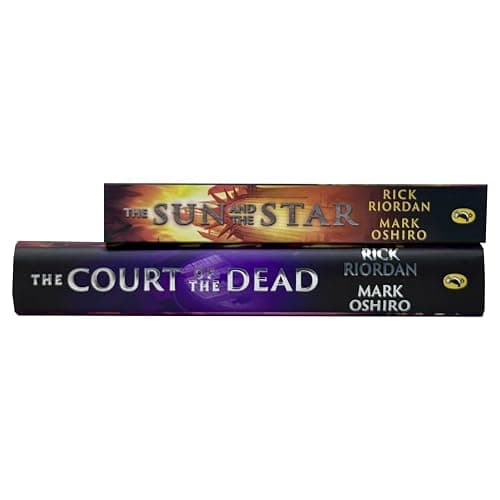 The Nico Di Angelo Adventures Series 2 Books Collection Set By Rick Riordan & Mark Oshiro (From the World of Percy Jackson: The Court of the Dead & The Sun and the Star) thumbnail 2