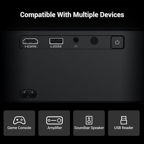 Official Licensed Netflix 1500 ANSI Smart Projector, HAPPRUN 4K Projector with Wifi and Bluetooth, DoIby Audio,Native1080P,Built-in Apps, ,Electric Focus,Movie Projector for Home Cinema,Outdoor,Indoor thumbnail 9