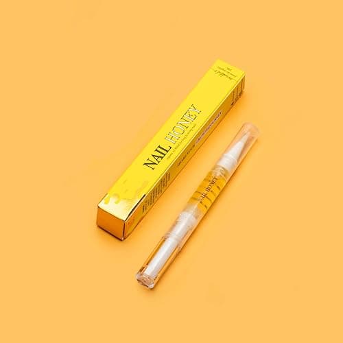 Twinkled T Nail Honey - Organic Nail Strengthening Treatment for Growth, Strength, & Moisture Nail Care Blend Cuticle Oil (2ml, Nail Oil Pen) - Image 1