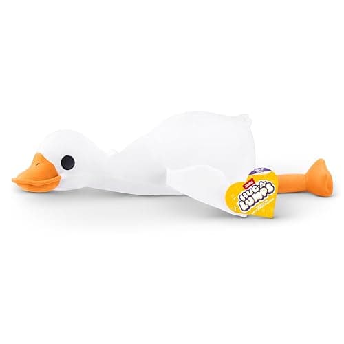 Hug-A-Lumps 1.5kg Weighted Cuddly Squishy 14.5 inch Animal Plush by ZURU, Comfort Companion for Anxiety Relief, Calming Soft Toy for Kids and Adults (Goose/Mav) - Image 1