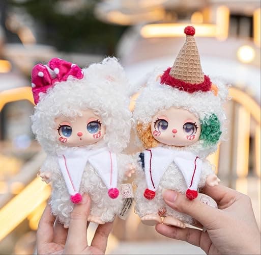 Mystery Fun Liila‘s Lucky Cat Series Blind Box, Adorable Collectible Toys, 6.3IN Hangable Doll with Unique Designs Birthday Gifts for Adults, 8PCS (No Repeat Doll) thumbnail 3