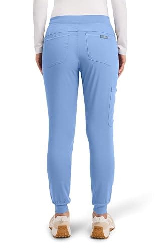 Med Couture Touch Scrub Pants for Women Cargo Jogger Bottoms 5 Pockets thumbnail 6