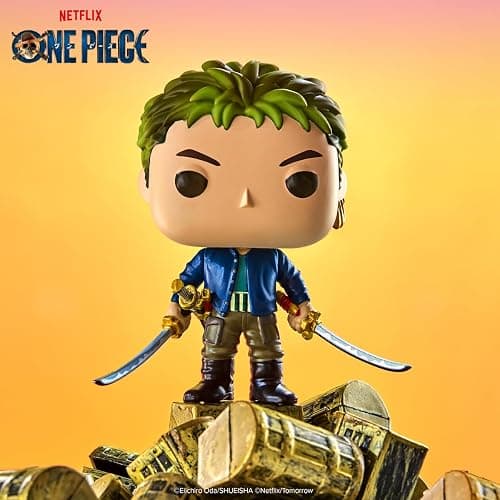 Funko POP! TV: One Piece - Zoro | Official Merch - Collectable Vinyl Figurine for Shelf Display - Birthday Gift Idea for Fans and Collectors thumbnail 2