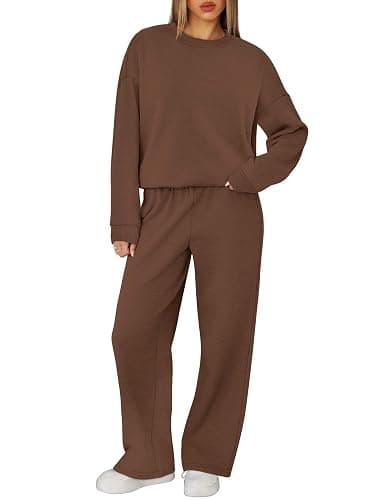 XIEERDUO Sweatsuits Women 2 Piece Outfit Matching Lounge Sets Fall Outfits 2025 Fashion Clothing Crewneck Track Suits thumbnail 3