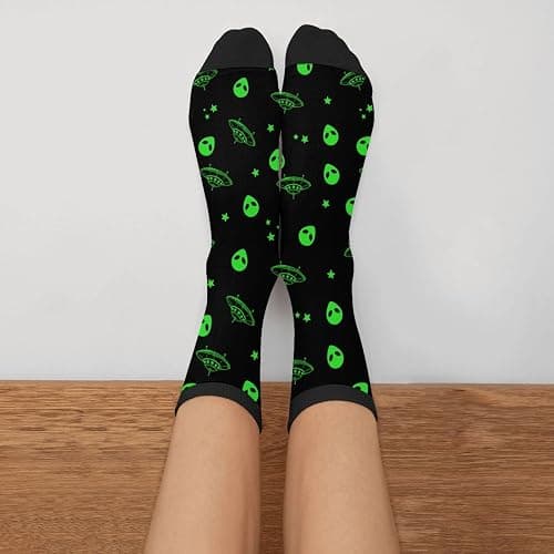 Yilad Novelty Crew Socks Casual Socks Mid Calf Socks For Women Men thumbnail 3