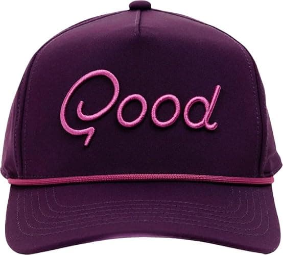 Good Golf Life - Mens BlackBerry Rope Hat - Image 1