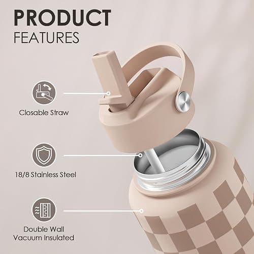 Checker Water Bottle thumbnail 4