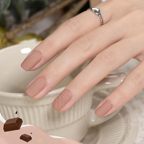 GAOY Nude Brown Gel Nail Polish, 16ml Soak Off Nautral Gel Polish for Nail Art DIY Manicure at Home, UV Light Cure Color 1505 thumbnail 5
