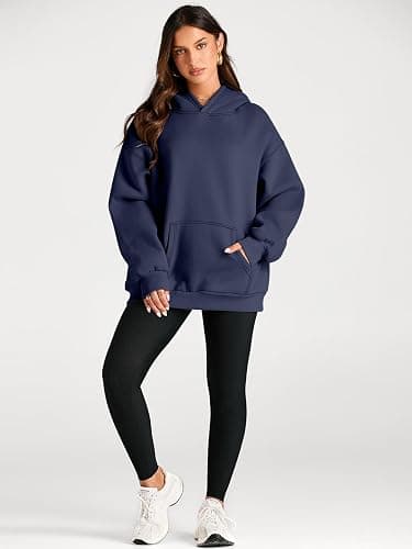 Trendy Queen Womens Oversized Hoodies Fleece Sweatshirts Fall Fashion Pullover Sweaters Winter Clothes thumbnail 5