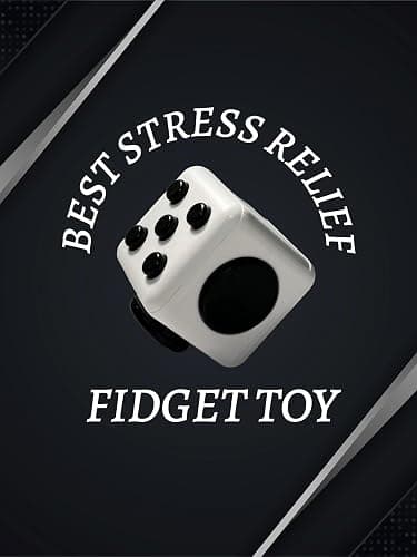 Generic Fidget Gadget Toy - Premium Quality Stress Relief Cube Toy for Adults and Kids - Improve Focus, Relieve Anxiety, and Increase Productivity - Durable and Portable Design, Small, Oreo thumbnail 7