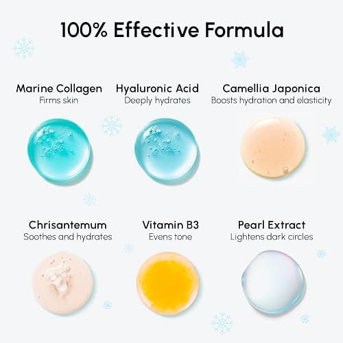 MAREE Eye Gels - Cooling Pads Under Eye Patches for Puffy Eyes and Dark Circles with Collagen & Hyaluronic Acid - Anti Wrinkles Under Eye Masks Skincare Treatment for Puffiness - Parches Para Ojeras thumbnail 5