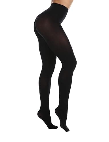 EVERSWE Women's 80 Den Soft Opaque Tights, Women's Tights thumbnail 2