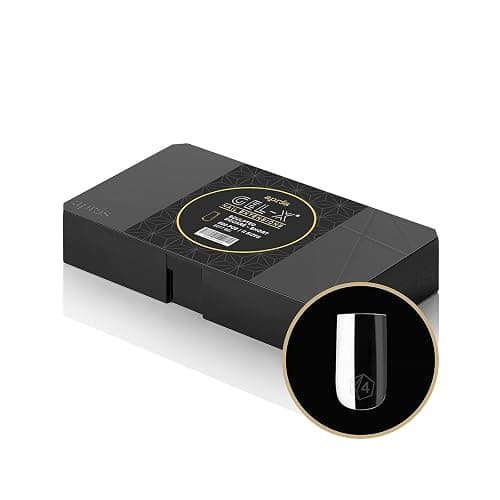 Aprés Gel-X® Sculpted Square Short Tip Box | 500pc Gel-X Tips, 11 Sizes 00-9, Premium Quality - Image 1