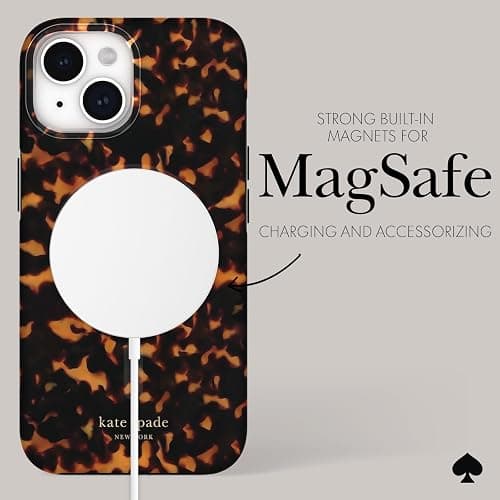 kate spade new york iPhone 15 Case / 14 / 13, Compatible with MagSafe - Tortoiseshell thumbnail 5
