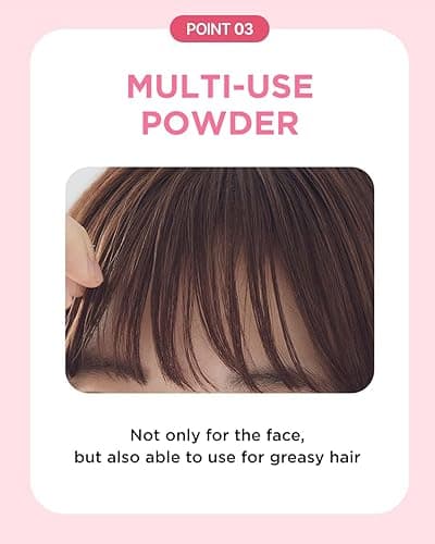 TOUCH IN SOL No Poreblem Mineral Powder - Translucent, Lightweight Loose Setting Powder for Flawless Matte Finish - Oil Control, Pore Primer, Blurs Imperfections & Fine Lines - Face & Greasy Hair Use thumbnail 6