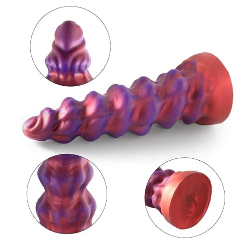 Wneseny 15.6 Inch Huge Thick Monster Dildo, Fantasy Silicone Giant Dildos with Strong Suction Cup, XXL Extra Large Dragon Anal Dildo for Deeper Sex, Big Long Adult Sex Toys for Male Women Gay thumbnail 6