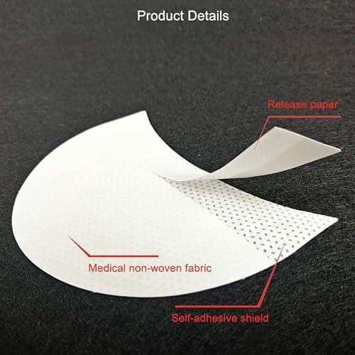 Faiteary 150pcs Eyeshadow Shields, Lint Free Eyeshadow Stencil Gel Pad Under Patches, Prevent Makeup Residue for Eyelash Extensions, Eyeliner, Lip and Tinting Makeup thumbnail 2