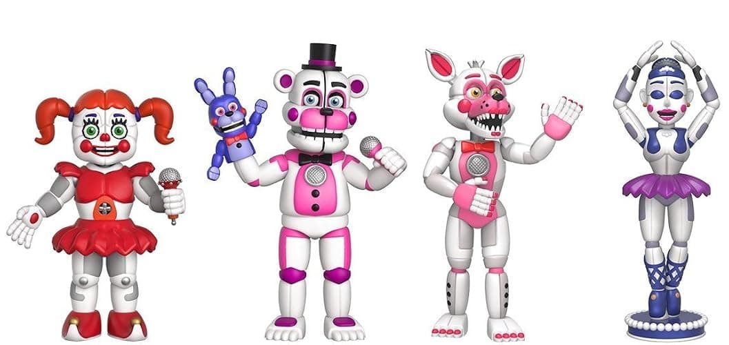 Funko 2" Action Figure Five Nights at Freddy's Sister Location Set 1 Action Figure thumbnail 3