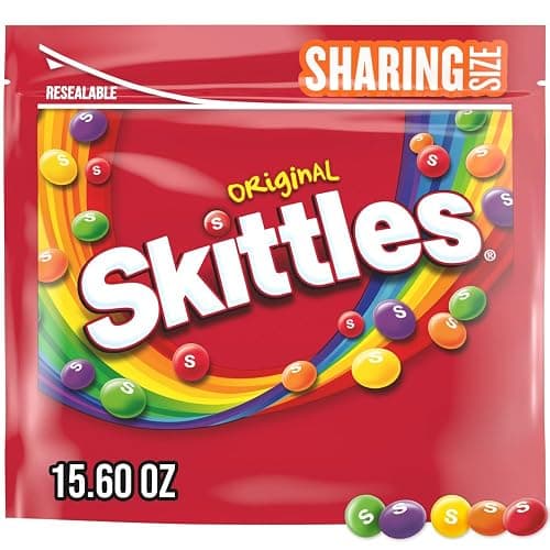 SKITTLES Original Chewy Summer Candy Sharing Size, 15.6oz - Image 1
