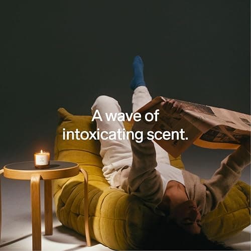 SALT & STONE Scented Candle for Women & Men | Hand-Poured, Aromatic & Fragrant | Made with Natural Coconut & Soy Blend Wax | 100% Cotton Wick | Long-Lasting 50 Hour Burn Time (8.5 oz) - Santal & Vetiver thumbnail 5