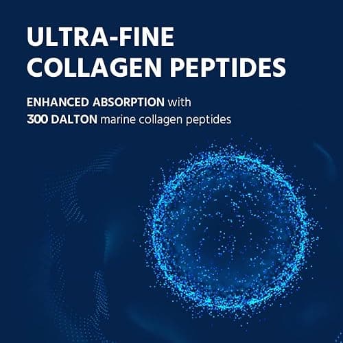Cevitol Marine Collagen Peptides - Hydrolyzed Ultra-fine Collagen Powder for Women & Men, Hyaluronic Acid, Biotin, Vitamin C, for Skin, Hair, Nails, Joints, Non-GMO, Unflavored, Easily Dissolved, 16oz thumbnail 4